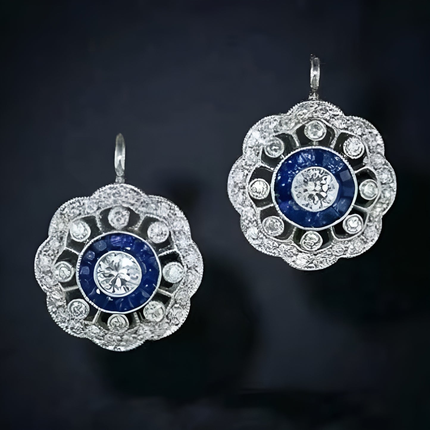 Manon™ | Boucles d’oreilles vintage en cristal