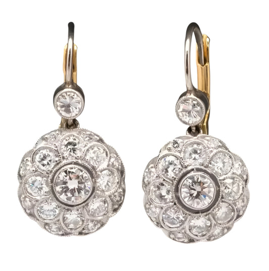 Juliette™ | Boucles d’oreilles vintage en cristal
