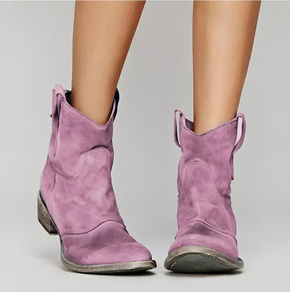 Roselle™ | Bottines en Suède à l’Esprit Bohème