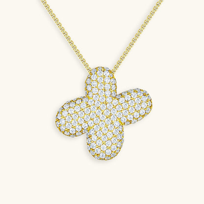 Bubble™ | Collier avec Initiale et Imitation Diamant